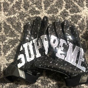 Nike supreme football gloves.